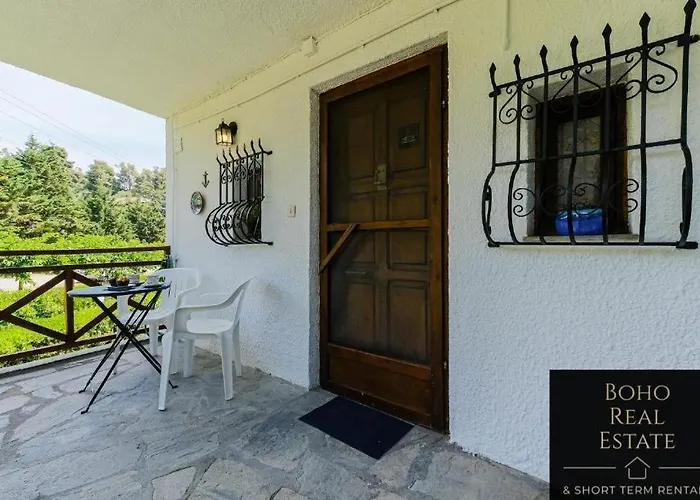 Casa Calma Beachfront 3bdrm Maisonette Mola Kalyva